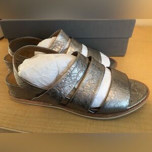 Coclico Metallic Strappy Sandals